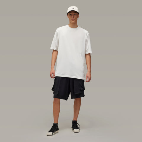 adidas Y-3 Boxy Short Sleeve Tee Core White