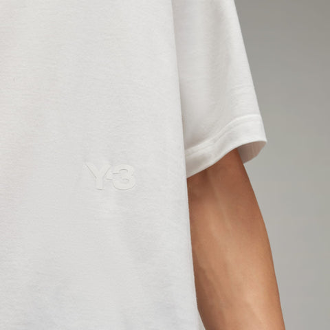 adidas Y-3 Boxy Short Sleeve Tee Core White