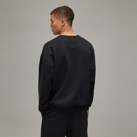 adidas Y-3 Brushed Terry Crew Sweater Black