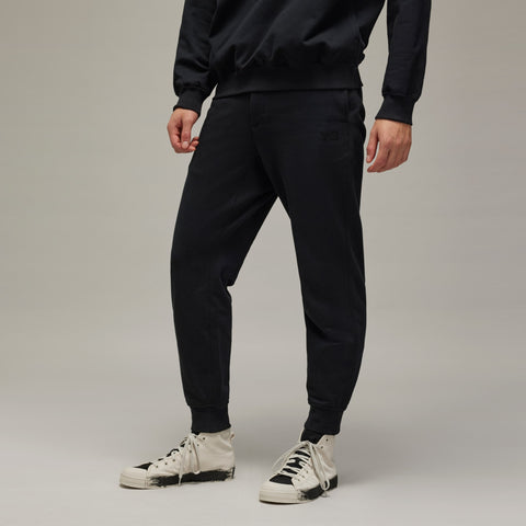 adidas Y-3 Cuffed French Terry Pants Black