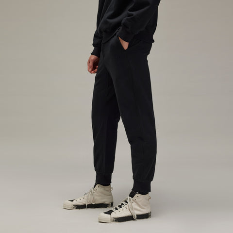 adidas Y-3 Cuffed French Terry Pants Black