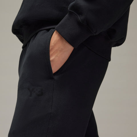adidas Y-3 Cuffed French Terry Pants Black