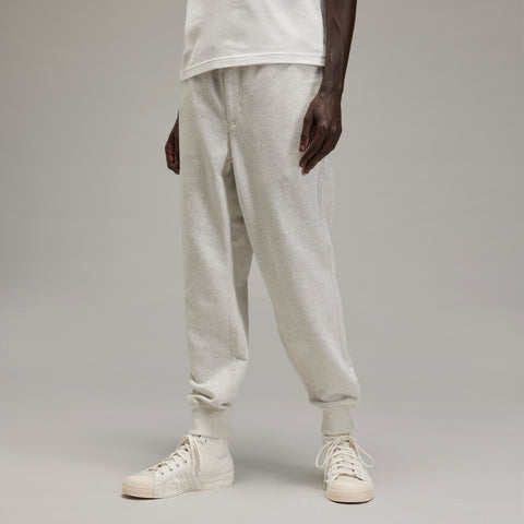 adidas Y-3 Cuffed French Terry Pants Light Grey Heather