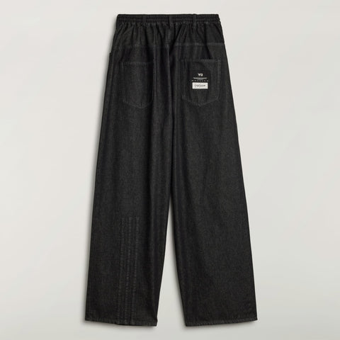 adidas Y-3 Denim Pants Black