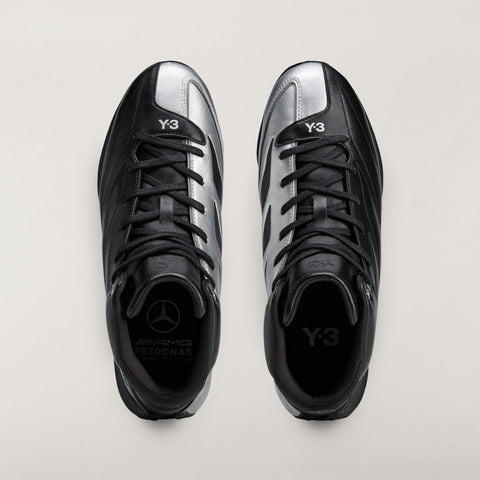 adidas Y-3 x Mercedes AMG-Petronas F1 Team Feroza Hi Black / Silver Metallic