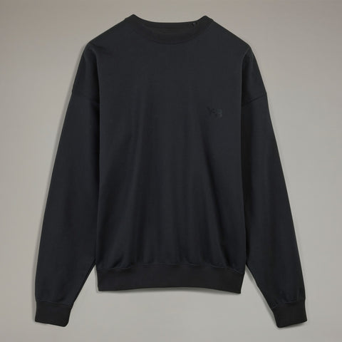 adidas Y-3 French Terry Crew Sweater Black