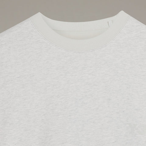 adidas Y-3 French Terry Crew Sweater Light Grey Heather