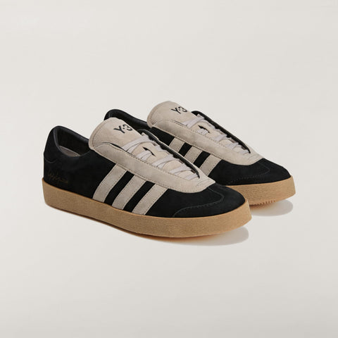 adidas Y-3 Gazelle Black / Light Brown