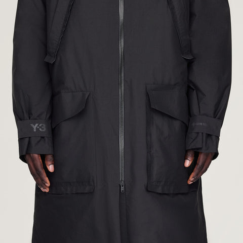 adidas Y-3 GORE-TEX Padded Parka Black