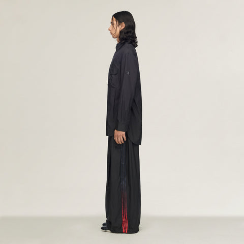 adidas Y-3 Gradient 3-Stripes Nylon Overshirt Black