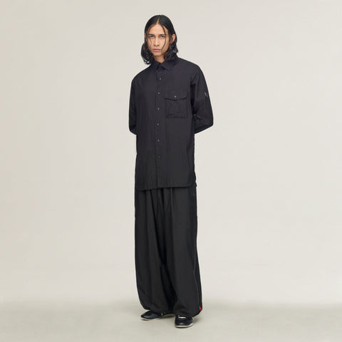adidas Y-3 Gradient 3-Stripes Nylon Overshirt Black