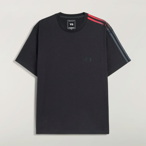 adidas Y-3 Gradient Stripes Short Sleeve T-Shirt Black