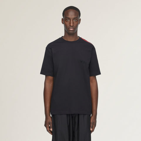 adidas Y-3 Gradient Stripes Short Sleeve T-Shirt Black