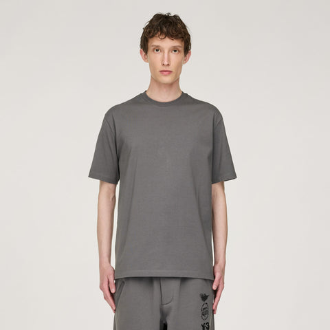 adidas Y-3 Graphic Short Sleeve Tee Granite