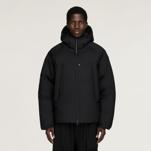 adidas Y-3 Hooded Puffer Jacket Black
