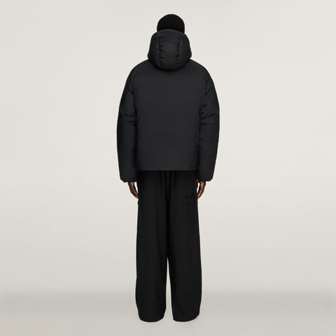 adidas Y-3 Hooded Puffer Jacket Black
