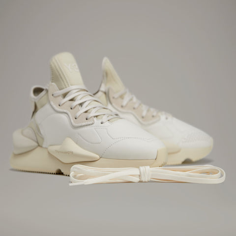 adidas Y-3 Kaiwa Core White / Talc / Wonder White