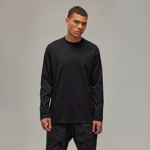 adidas Y-3 Long Sleeve Tee Black