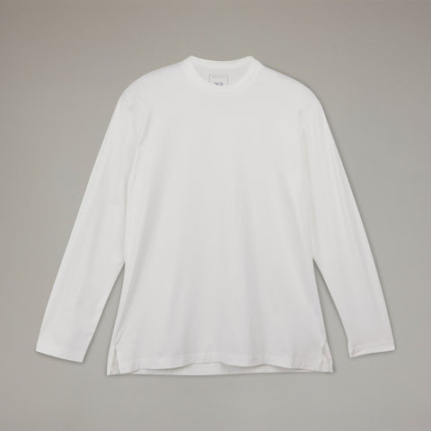 adidas Y-3 Long Sleeve Tee Core White