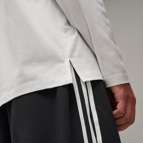 adidas Y-3 Long Sleeve Tee Core White