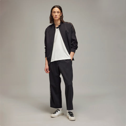 adidas Y-3 Mesh Stripes Track Pants Black