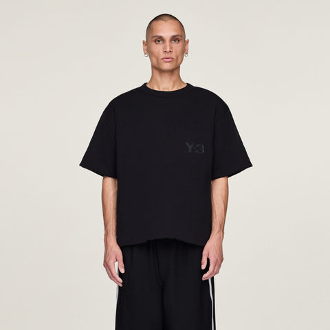 adidas Y-3 Padded Short Sleeve Tee Black