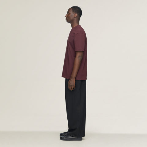 adidas Y-3 Regular Short Sleeve T-Shirt Night Red