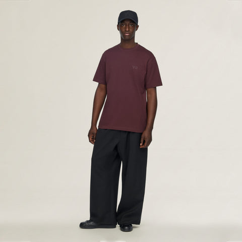 adidas Y-3 Regular Short Sleeve T-Shirt Night Red