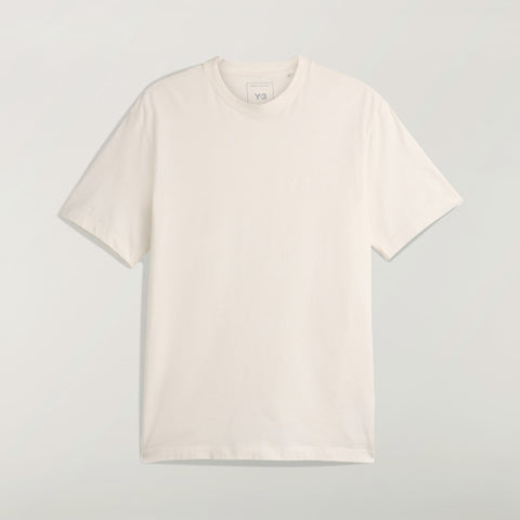 adidas Y-3 Regular Short Sleeve T-Shirt Chalk White