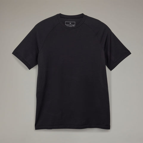 adidas Y-3 Running Short Sleeve Tee Black