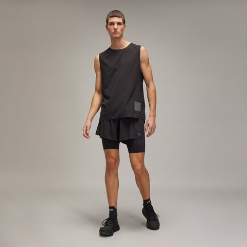 adidas Y-3 Running Shorts + Tights Black
