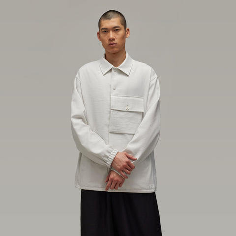 adidas Y-3 Sport Uniform Coach Jacket Orbit Grey