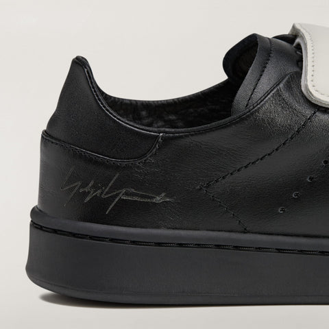 adidas Y-3 Stan Smith Hook-And-Loop Black / Orbit Grey