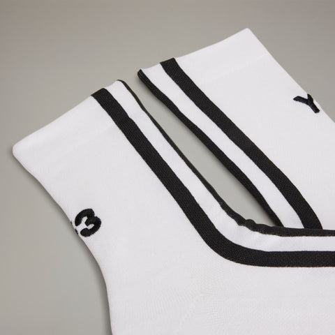 adidas Y-3 Stripes Socks White