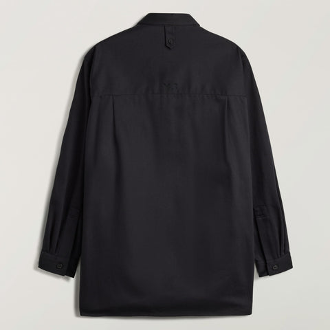 adidas Y-3 Twill Utility Overshirt Black