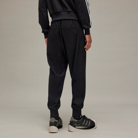 adidas Y-3 Wool Flannel Cuffed Pants Black