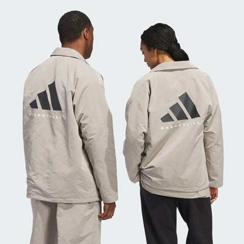 adidas Originals Basketball Coach Jacket Putty Beige