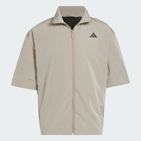 adidas Originals Basketball Full-Zip Shirt Putty Beige