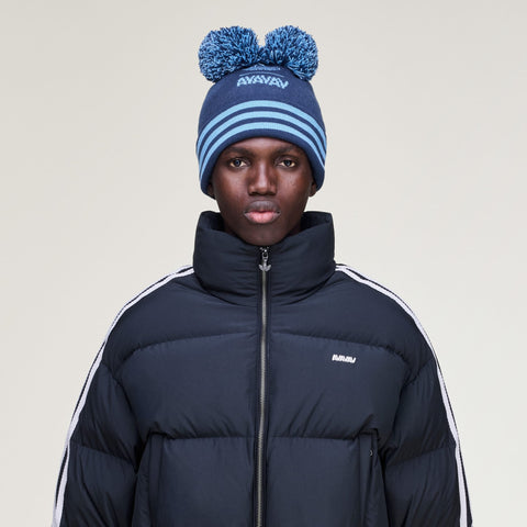 adidas Originals x AVAVAV Souvenir Pom-Pom Beanie Night Marine / Light Blue