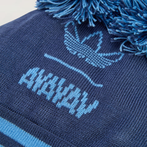 adidas Originals x AVAVAV Souvenir Pom-Pom Beanie Night Marine / Light Blue