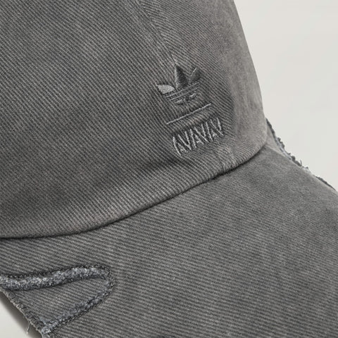 adidas Originals x AVAVAV Slashed Double Brim Cap Black