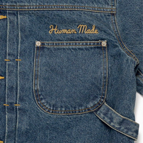 Human Made Corduroy Collar Denim Jacket