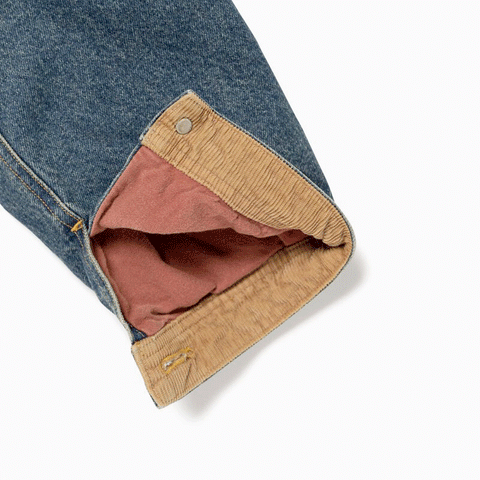 Human Made Corduroy Collar Denim Jacket