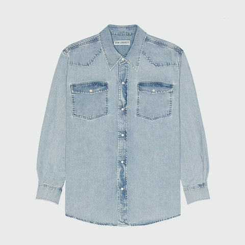 Our Legacy Frontier Shirt Rider Wash Denim