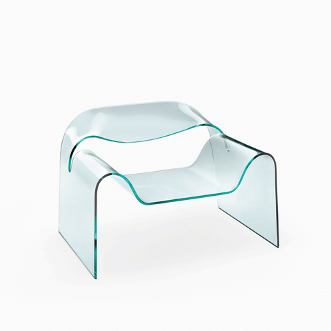 Mozaik Fiam Ghost Glass ArmChair