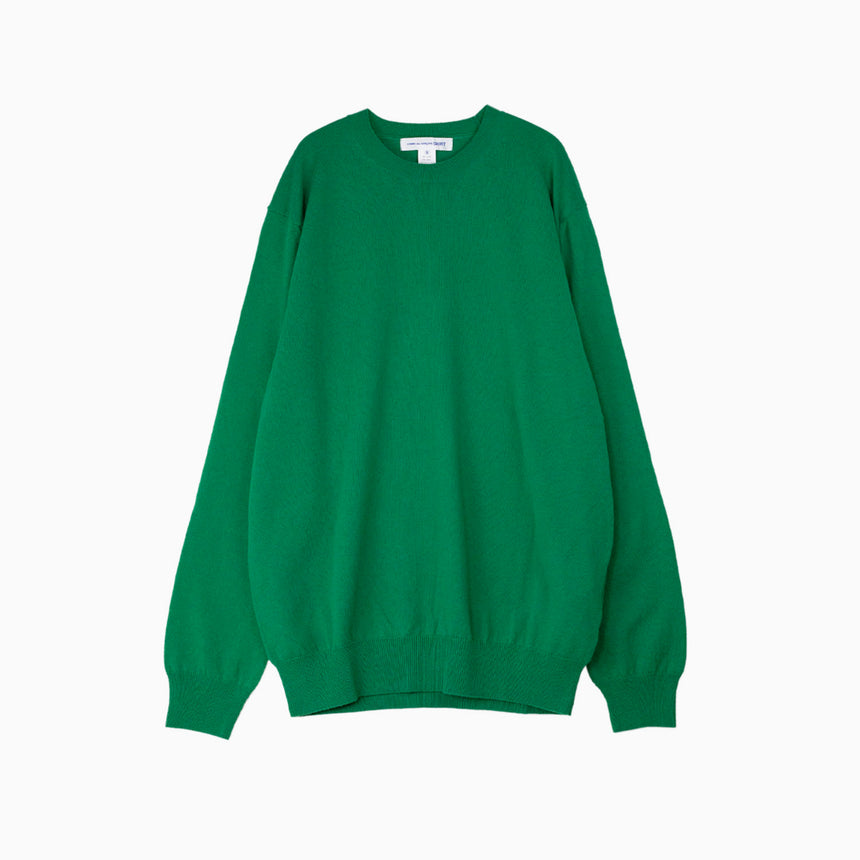 Comme des Garçons SHIRT Oversized Knit Sweater Green