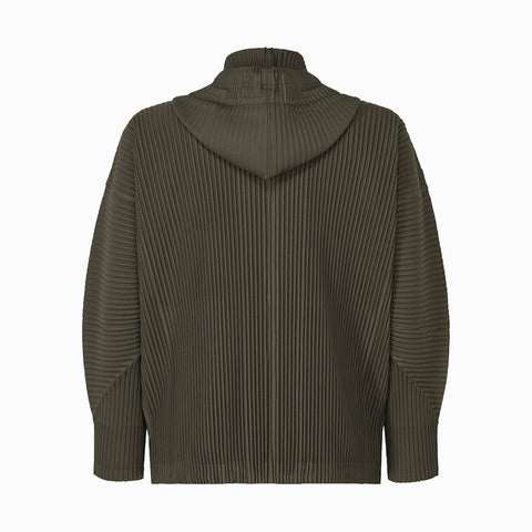 Homme Plissé Issey Miyake Monthly Colors July Blouson Shade Greyish Brown