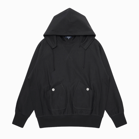 Comme des Garçons HOMME Sweatshirt-Hoodie Black