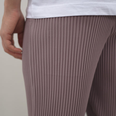 Homme Plissé Issey Miyake Color Pleats Trousers Seaside Purple