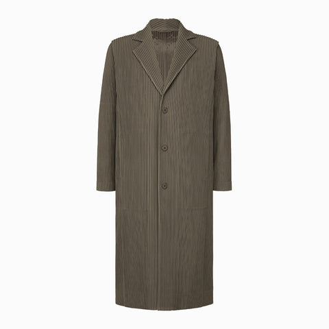 Homme Plissé Issey Miyake Tailored Pleats 2 Jacket Mudstone Grey